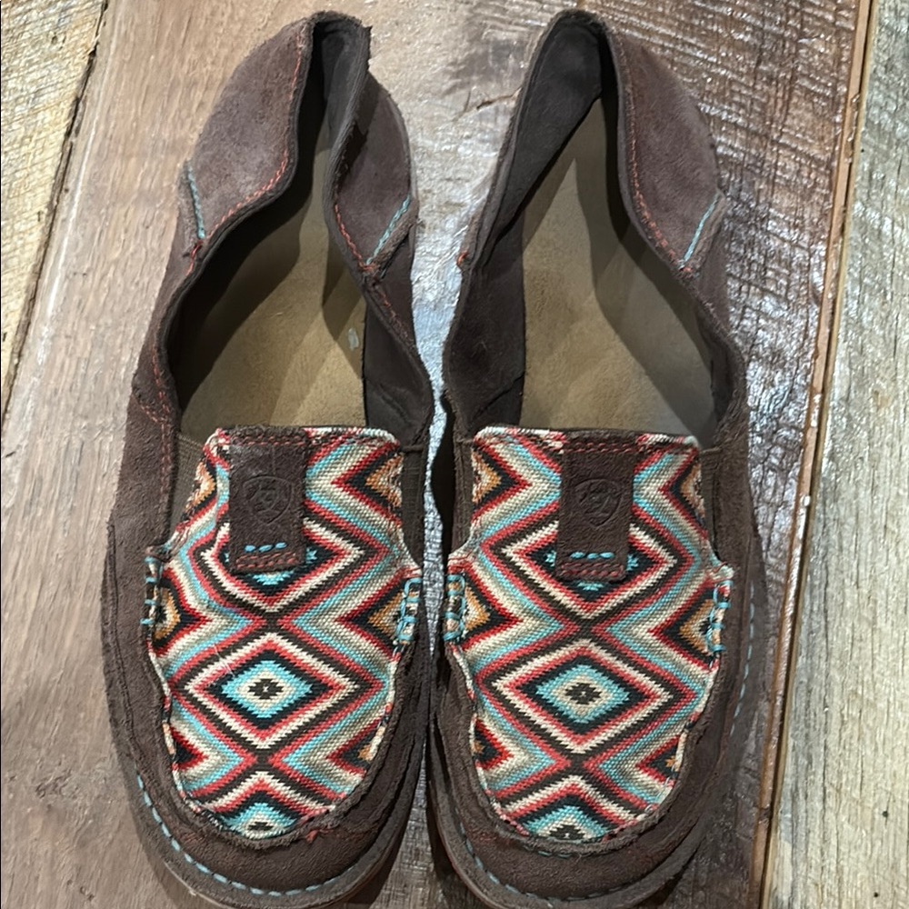 Ariat slip on moccasin